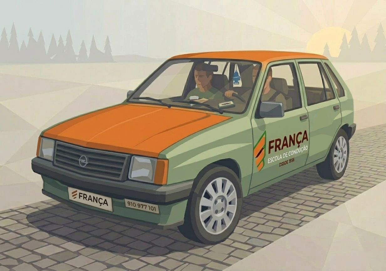 Opel Corsa A da Escola França