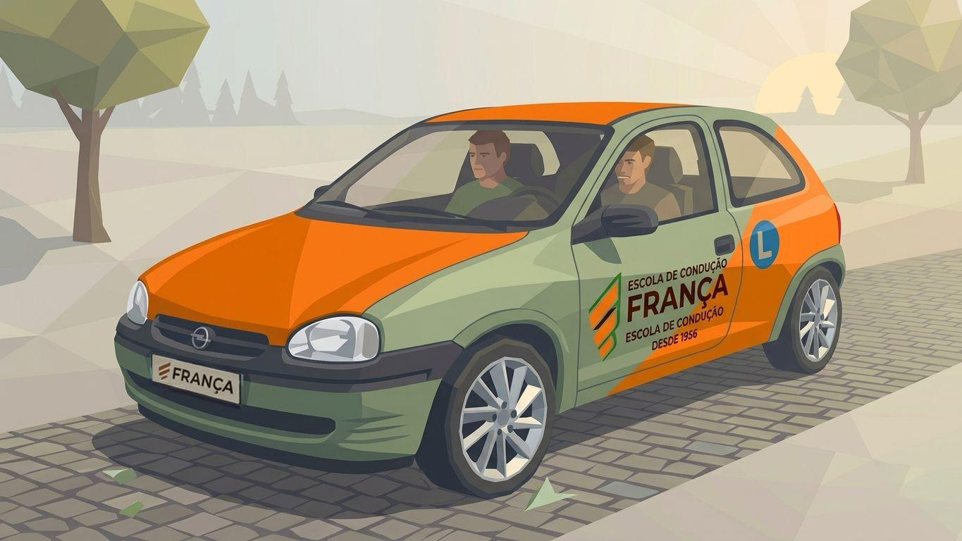 Opel Corsa B da Escola França