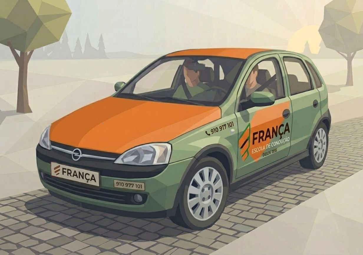 Opel Corsa C da Escola França